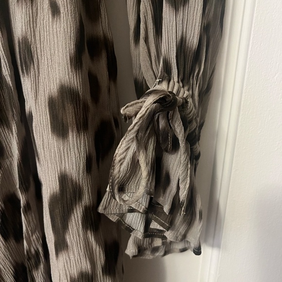 Anine Bing animal print silk dress size M - Picture 3 of 9